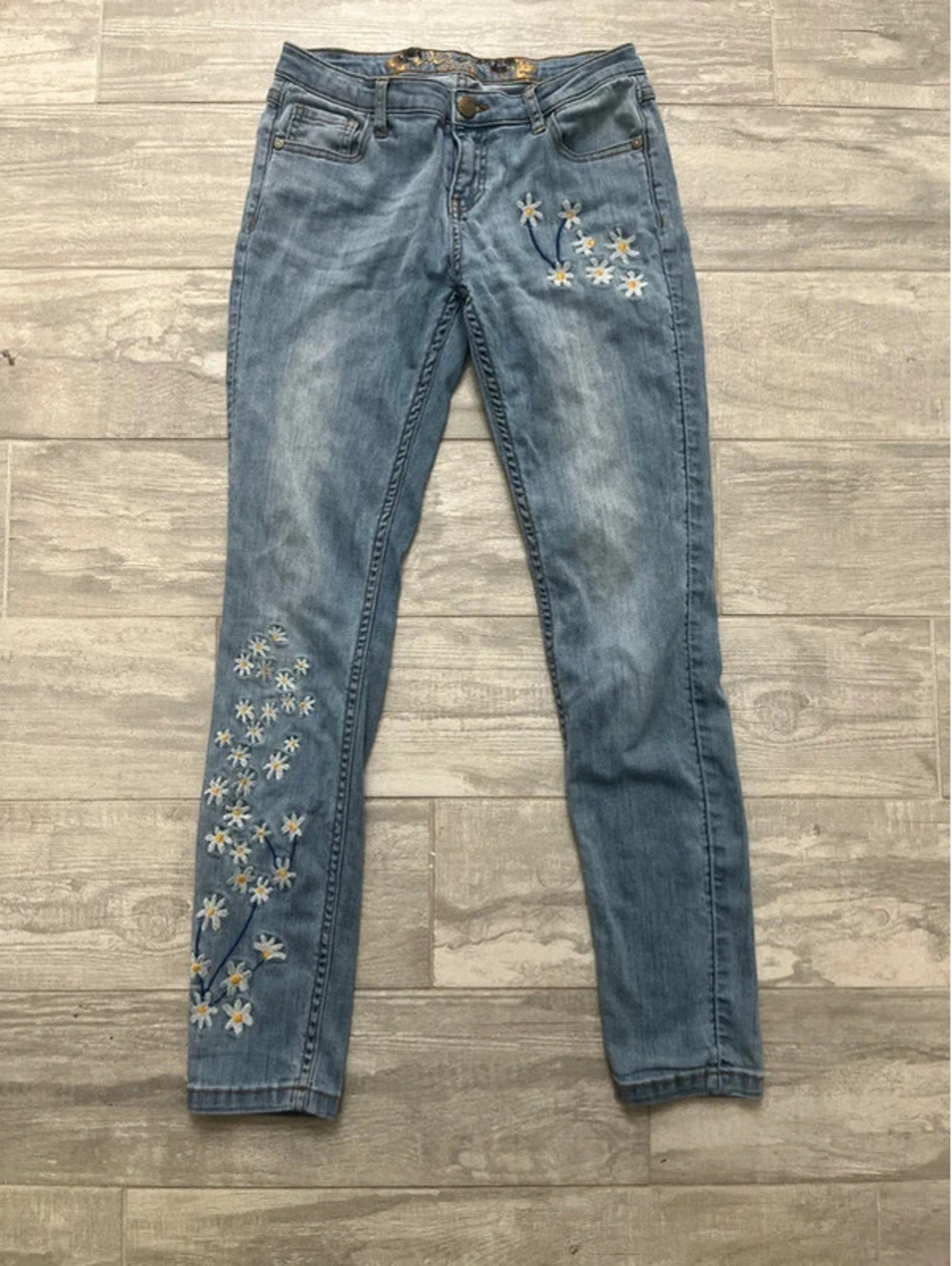 Exotic Jeans Desigual Floral Pattern Skinny